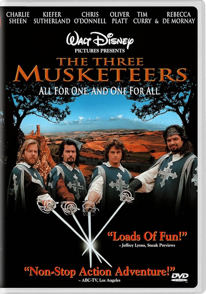 Amazon.com: The Three Musketeers [DVD] : Charlie Sheen